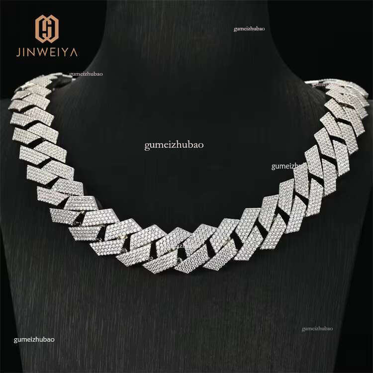 Wholesale k 6 18 20 22 24 Inch Hop Cuban Chain Mens Cool Rapper Chains