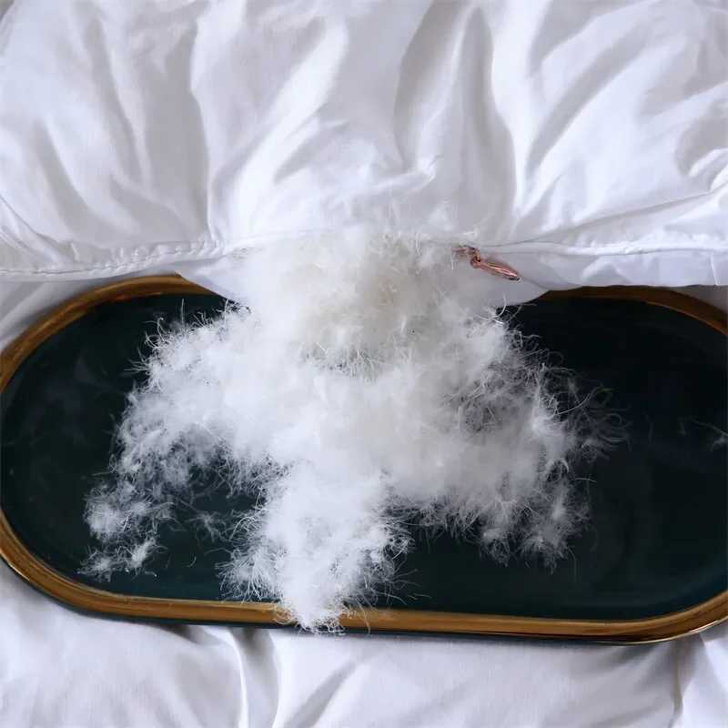 Blanket 100 white goose down comforter high-quty five-star hotel twisted flower comforter pure cotton winter thick comforter C251111