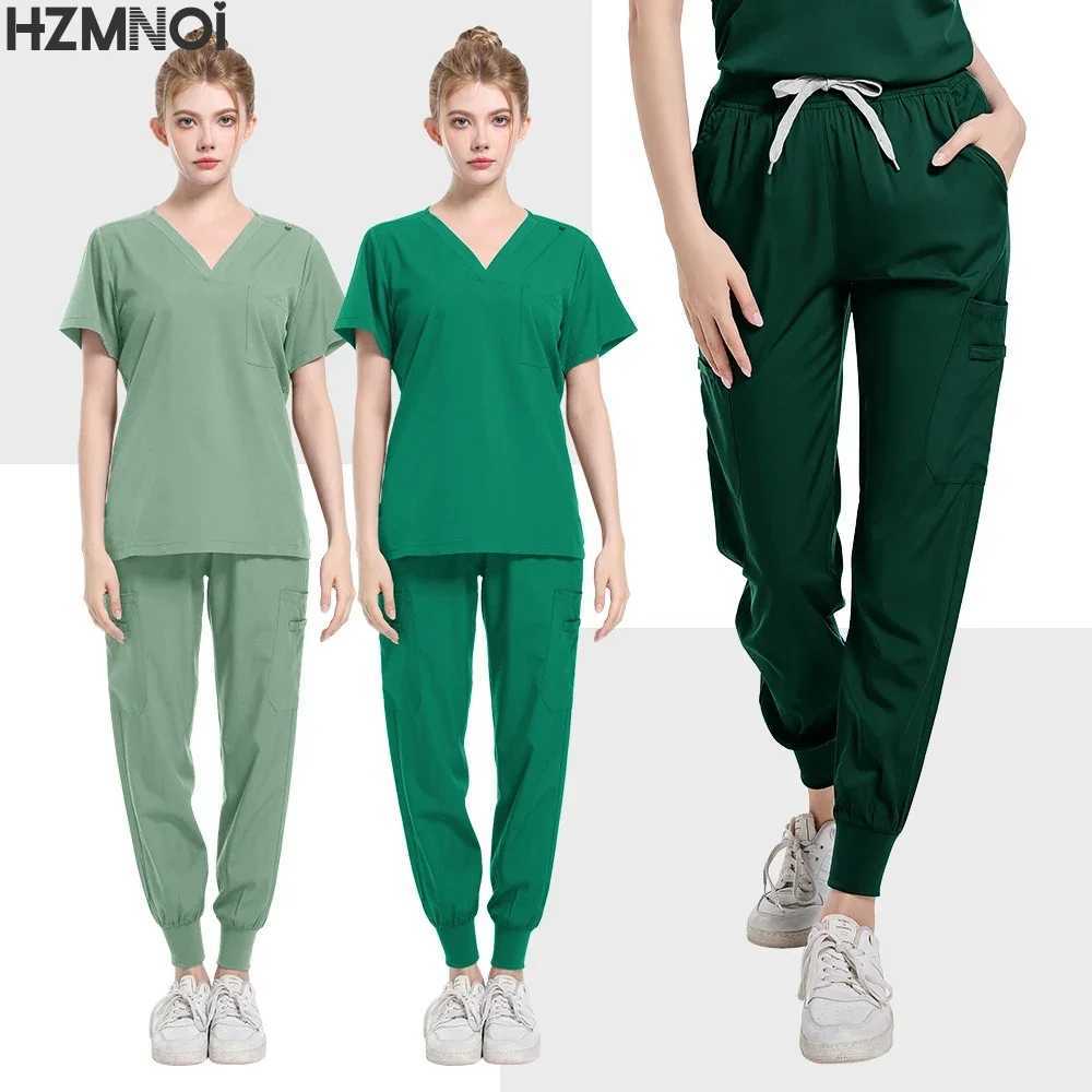 Hospital Nurse Suits Working Scrubs Set Operating Room Scrubs Medical Uniform Dental Surgery Medical Supplies Workwear X250410