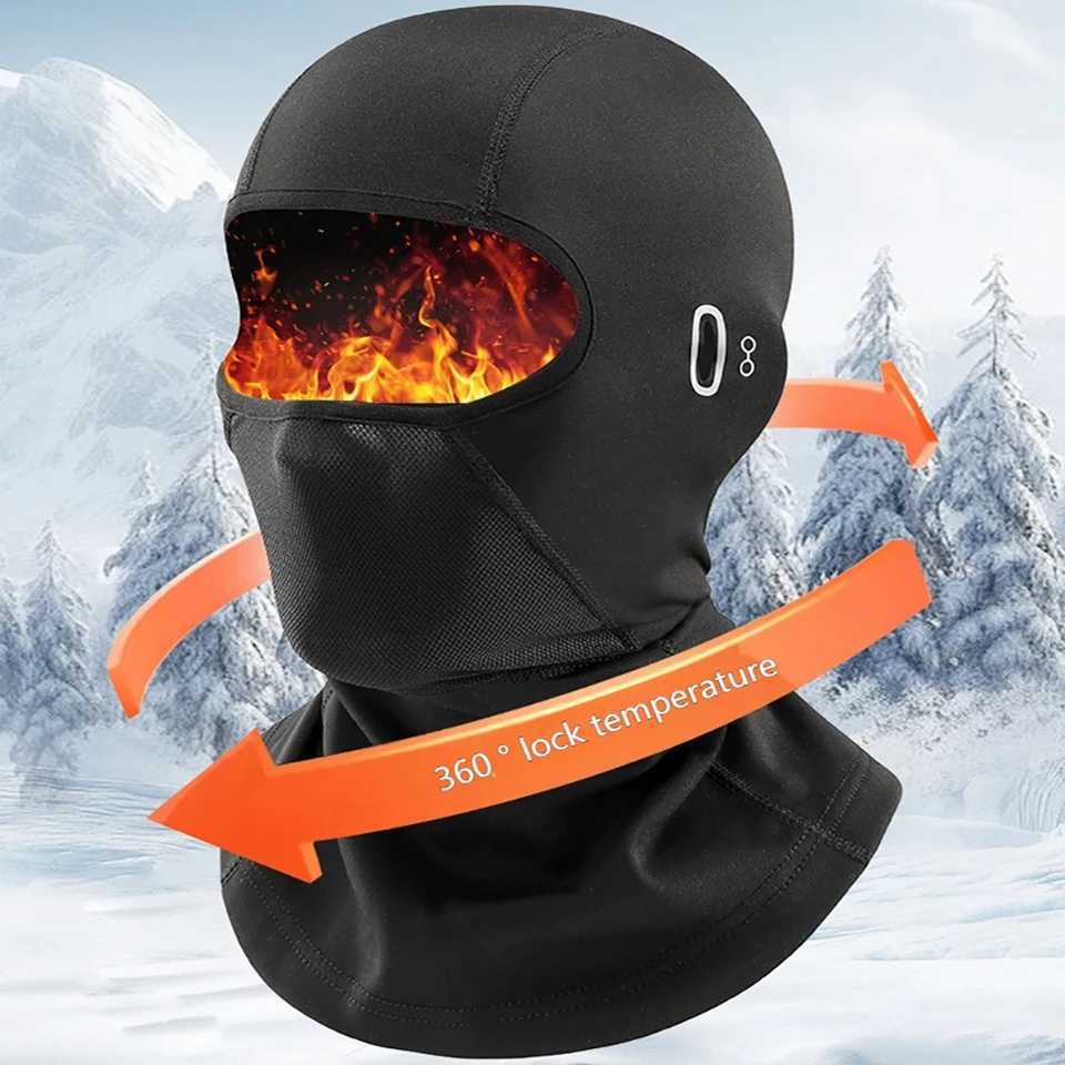 GTUBIKE Balaclava Mens Hat Winter Women Motorcycle Mask Warm Cycling Helmet Liner Caps Windproof Breathable Washable Equipment S251110