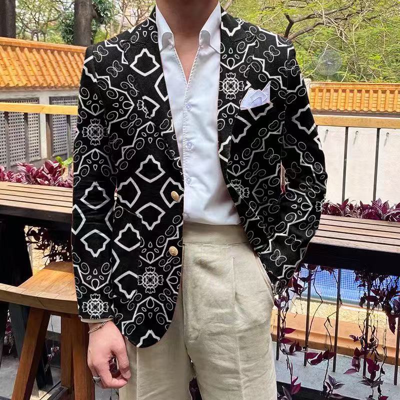 T2326 New Business Suit Men's Three-Piece Suit Set, Best Man Attire