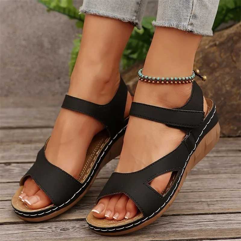 Summer sandals womens N-Slip shoes womens soft sandals womens wedge sandals womens sandalsXJ250410