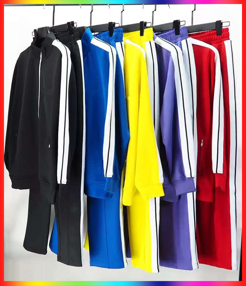 Mens Designer Tracksuits Womens Jacket Designer Palms TrackSuits Woman Sweatsuits Sweat Suits Pants Letter Sweatshirt Long Sleeve Mens Coats Jogger Sportswear