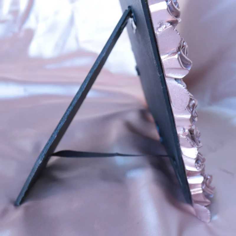 6/7 Inch American Style Rose Gold Modeling Creativity Light Luxury Setting Stage Garden Lady Photo Frame L251110 H260306