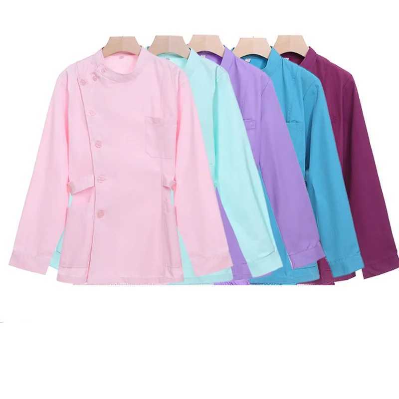 Female Medical Laboratory Beauty Salon Outpatient Dental Nurse Set Leader Slve Set X250410