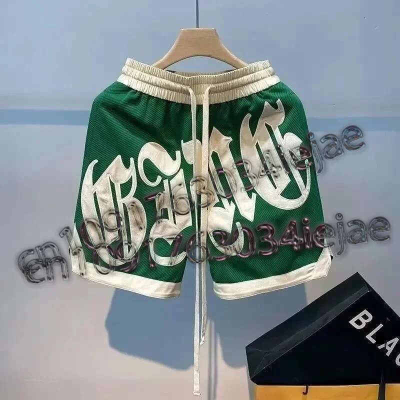 Summer Basketball American Street Sports Pants Casual Men's High Quality Embroidered Shorts Outdoor Fashion