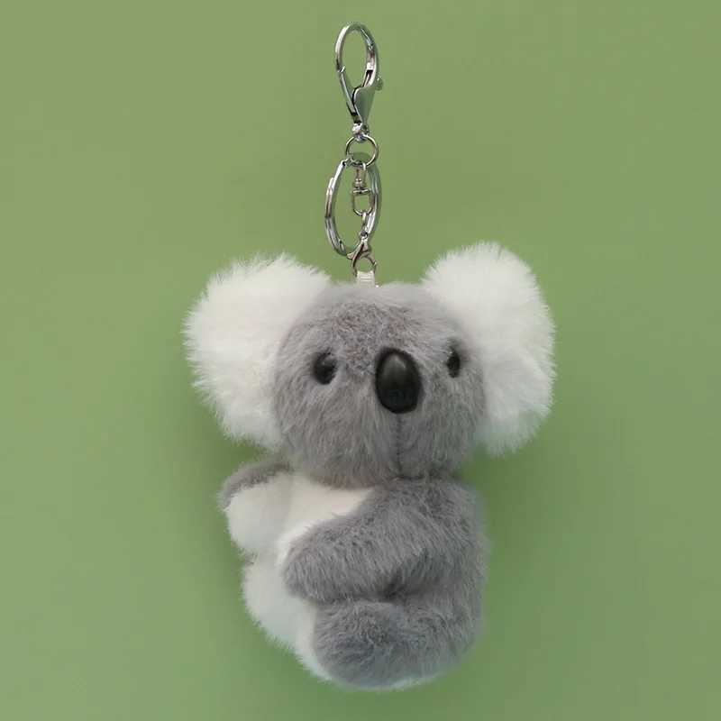 Cute Kola keychain plush toy koala bear women DIY jewelry accessory kit pendant novel gift charm W250411