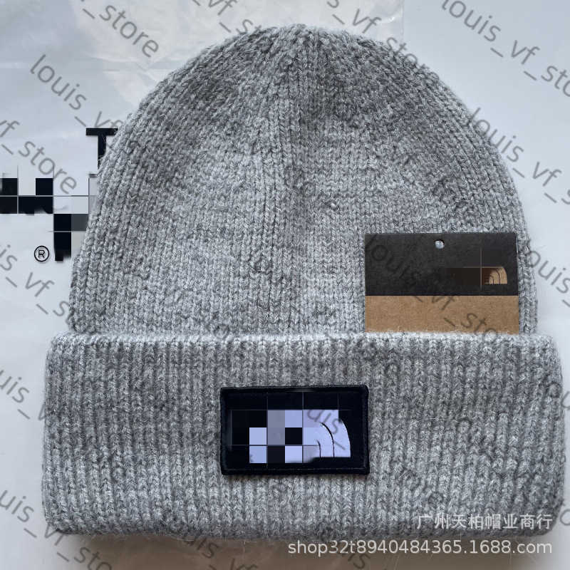 and Fashion Pullover Knitted Hat Womens Winter Thickened Warm Woolen Outdoor Cold Proof Big Cap H250411