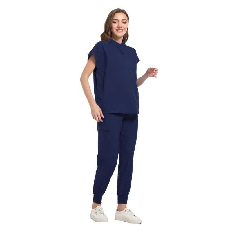 Medical Uniform Womens Shampoo Set Nurse Work Clothes Beauty Sn Spa Work Clothes Surgical Clothes Laboratory Hospital Overall X250410
