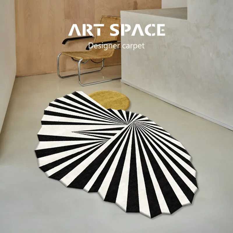 Thickened Irregular Living Room Carpet Art Decoration Home Fashion Bedroom Plush Rug Lounge Easy Clean Soft Floor Mat Tapis Y251110