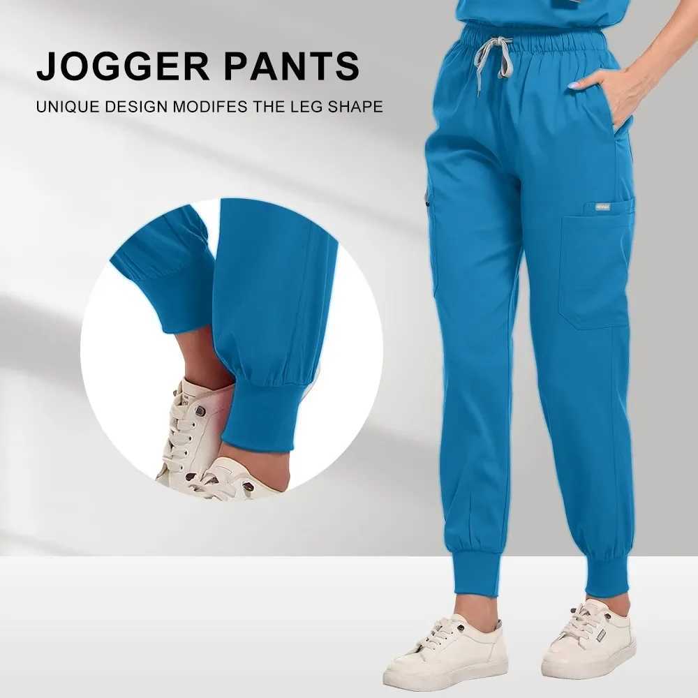 Hospital Medical Scrubs Sets Nurse Doctor Uniforms Nursing Accessories Clinical Workwear for Women Men Beauty Sn Spa Clothes X250410
