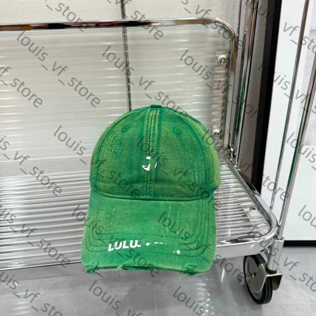 Hat for Women with Holes and Broken Old Baseball Men Street Shading Sun Protection Personalized Duckbill New H250411
