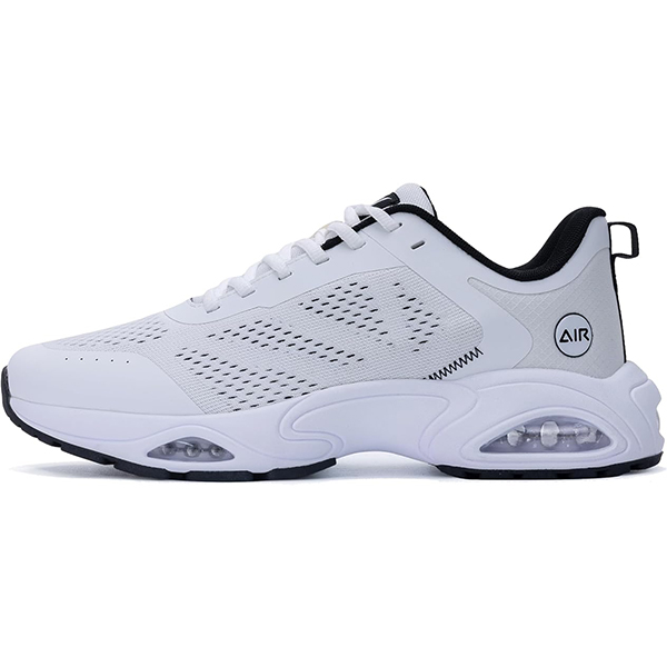 Designer Shoes High Quality Mens Air Running Shoes Fashion Walking Tennis Sneakers Athletic Trail Shoes for Workout Jogging Gym BlackBlue