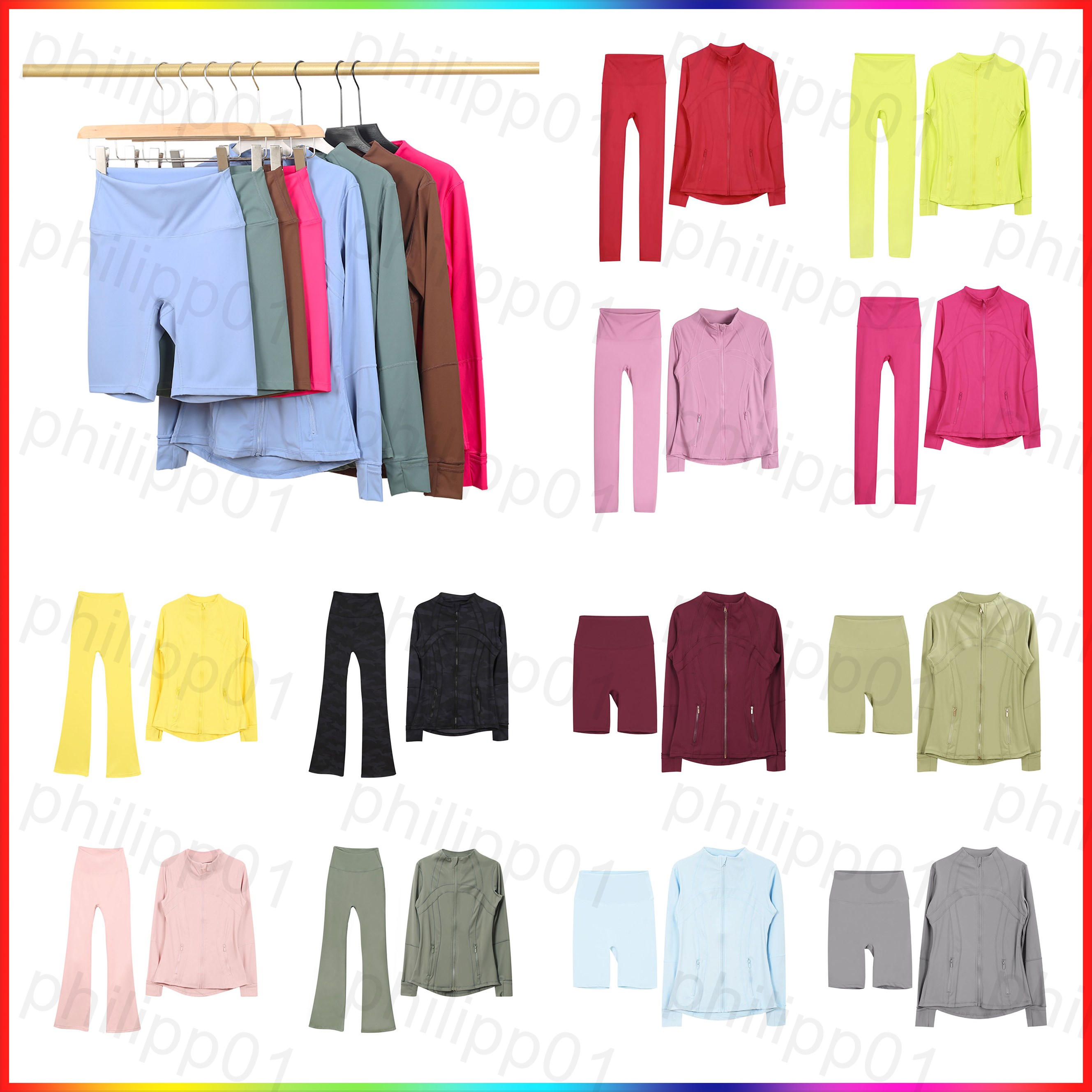 5A Women Yoga Sets Fitness Leggings U/Y-shaped Sexy Vest Soft High Waist Elastic Sportswear Outfits Pants Gym Suits Running Workout Tracksuits