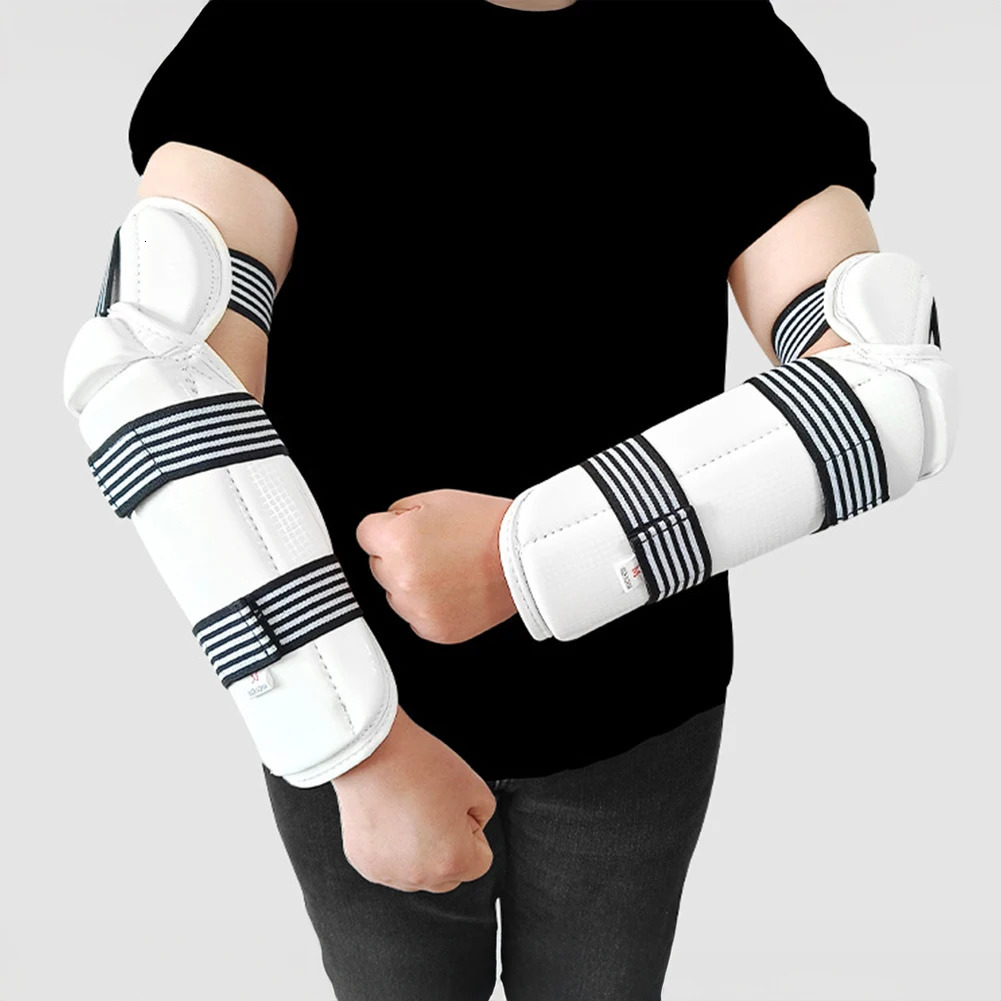 Taekwondo Arm Guard Karate Fighting Training Forearm Elbow Protection Segmented For Taekwondo Boxing Karate Traning 251107