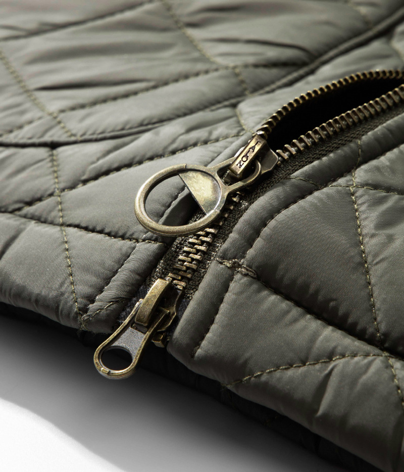 Barbou American retro dom warm business quilted diamond short thin cotton jacket coat for men and women