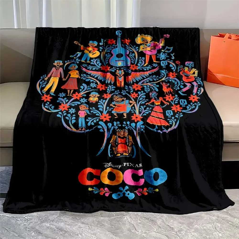 Soft Coco Miguel cartoon Blanket Warmth Plush Throw Blanket Bedspread Sofa Suitable for Living Room Bedroom Warm Blanket C251111