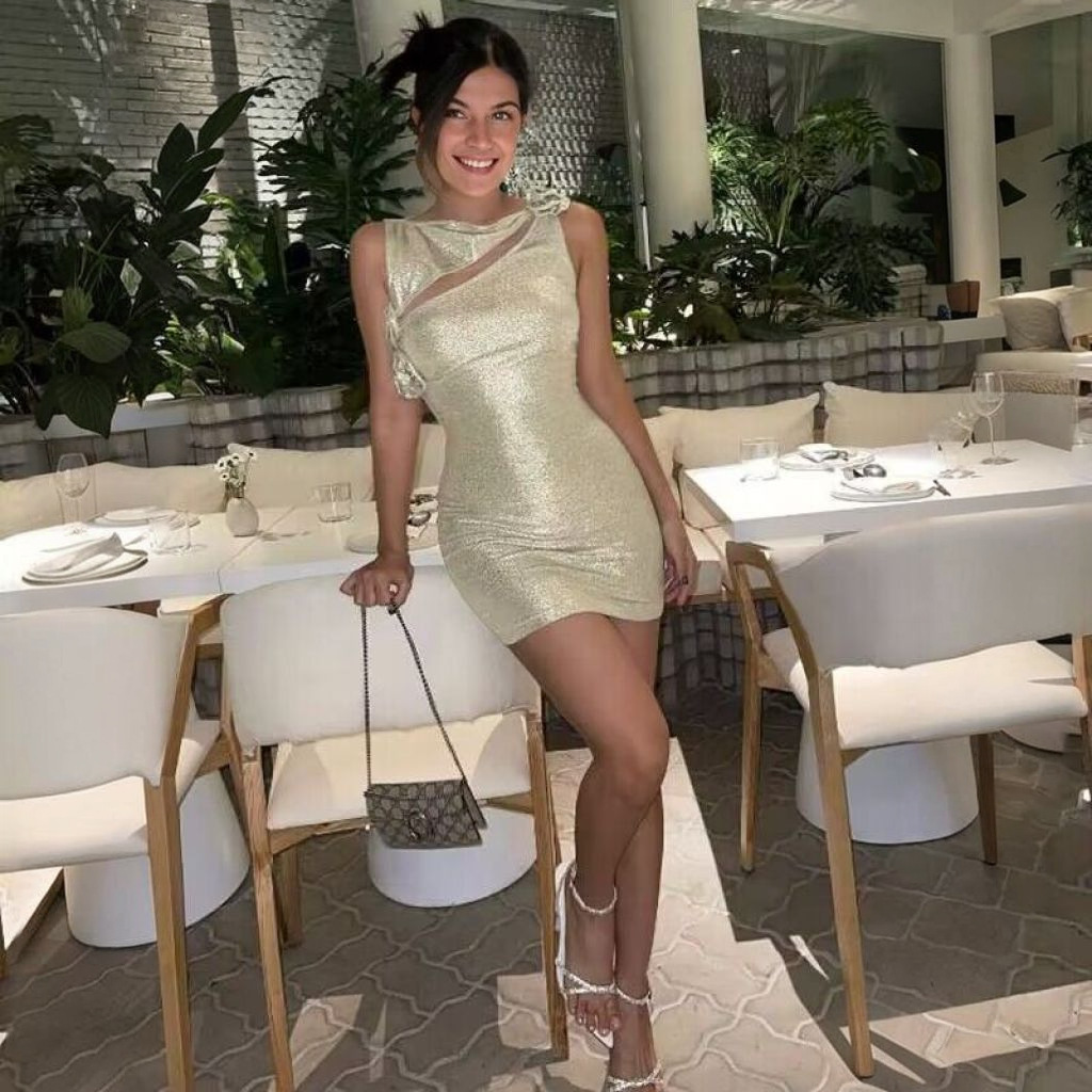 Draped Iris japonica Knot Hollow Wrap Hip Fitted New Cocktail dress Dress