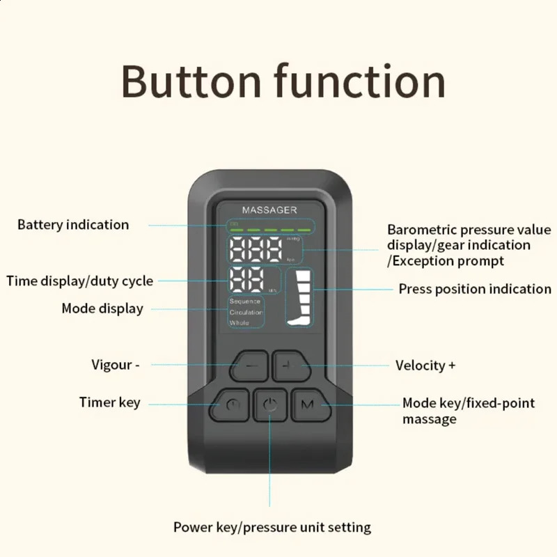 ly arrived cordless leg and air massage therapy recovery boots circulating compression full machine 250403