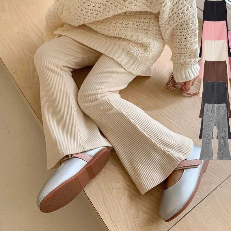 Spring Autumn New Girls Pants Pit Trumpet Pants European And American Style Fashion Trousers Leggings ChildrenS Clothes For Gir L251110