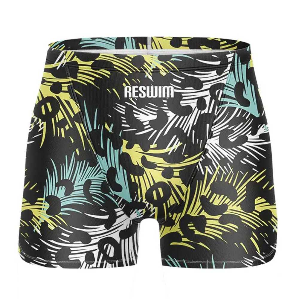 Summer Swimming Mainline Mens Swimming Jammer Short Life Endurance Sports Training Swimsuit New Beach Tight ShortsW250410