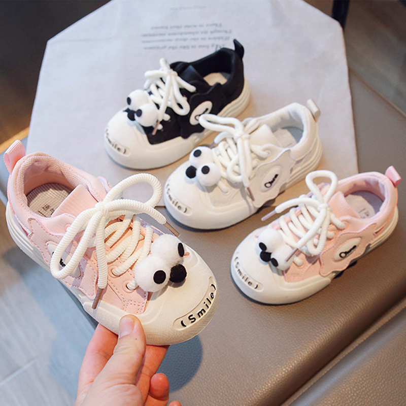 Kids Pink Canvas Shoes Girls 2025 New Girls Platform Kidszworld Sneakers Versatile Cute Preppy Style Toddler Skateboard Shoes Size 22 - 31 K0203