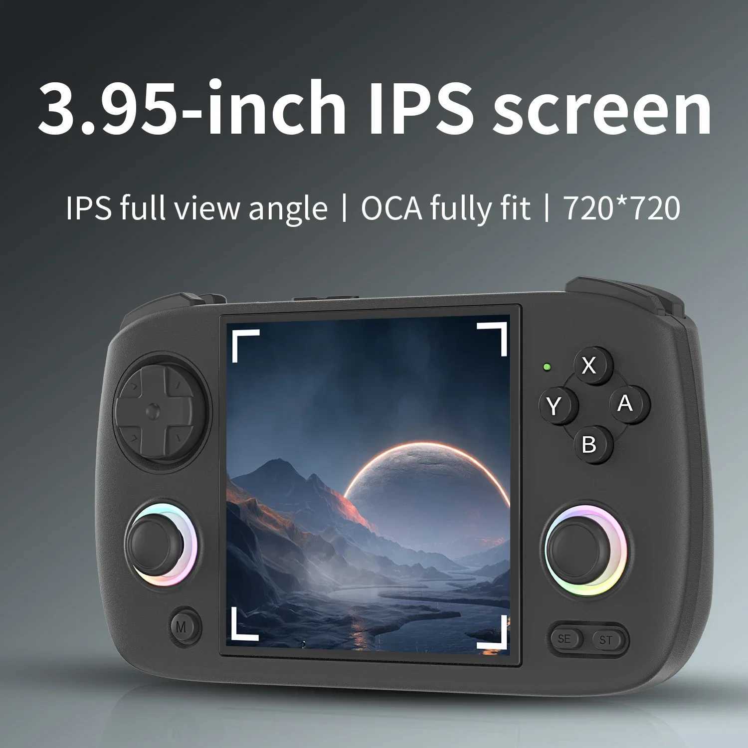 ANBERNIC RG CubeXX Retro Handheld Games Console Linux RGB Joystick Video Gaming Player Supports WIFI HD TV Connection RG Cube xxM251111