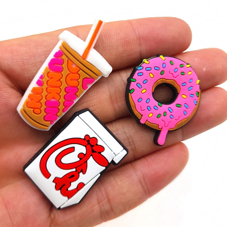 cartoon animal game food fashion shoe charms garden shoe decoration buckle clog accessoriess shoe button pin gif