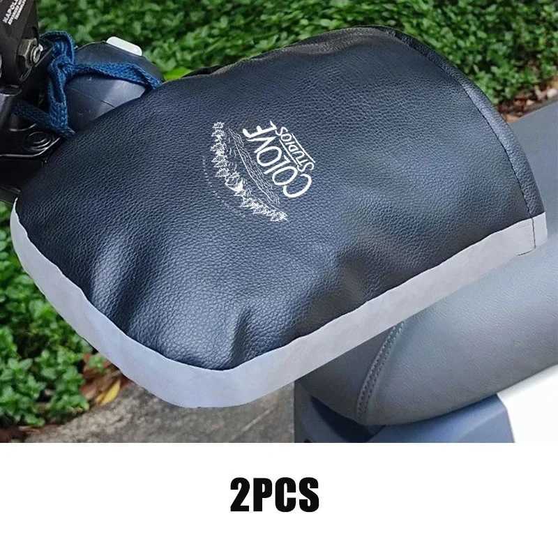 for Colove Waterproof Motorcycle Handlebar Muffs Hand Protector Winter Windproof Thicken Warm Thermal Mobile Handle Bar Gloves S25118