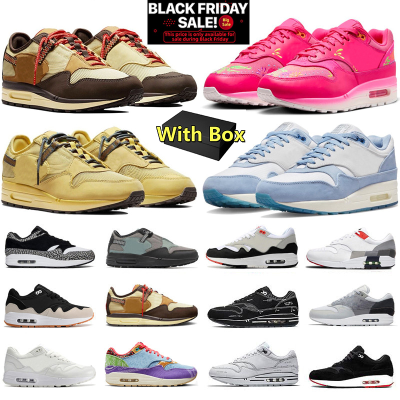 1 87 Hommes Designer Chaussures de course Femmes Noir Blanc Sport Rouge Bruit Aqua Waves Maroon Anniversaire Vert Hommes Formateurs Sport Baskets