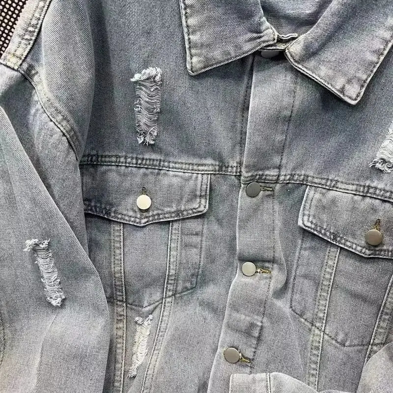 jacket Jens mens autumn bomber denim Jack workwear shirt clothing jeans 250401