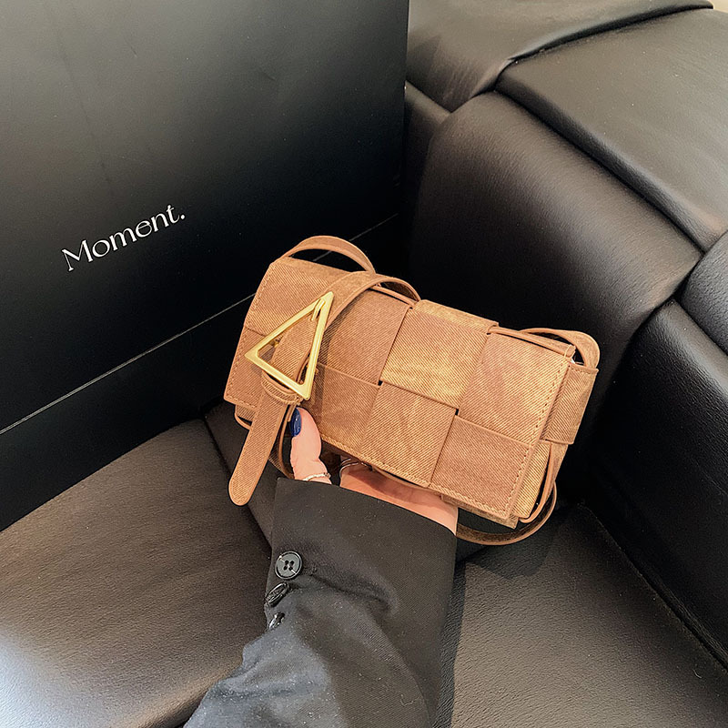 Niche Design Fashion Small Square Bag new Style Trendy Simple Tofu Shoulder Bag Casual Versatile Retro Crossbody