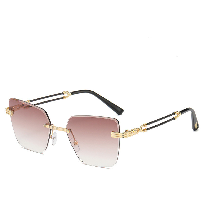 Designer Sunglasses For Men Women Oversized Sunglasses Fashion Classic Polarized Sunglasses Luxury Goggle Pilot Alloy Frame UV400 Eyewear KP08189