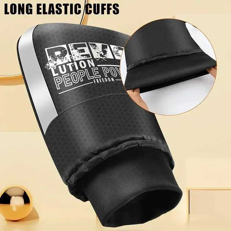 Motorcycle Handlebar Cover Gloves Windproof and Waterproof Winter Riding Gloves Snowmobile Electric Bicycle Warm Gloves S25118