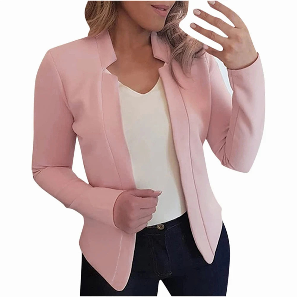 2023 autumn and winter womens solid color cardigan wool sweater 250407
