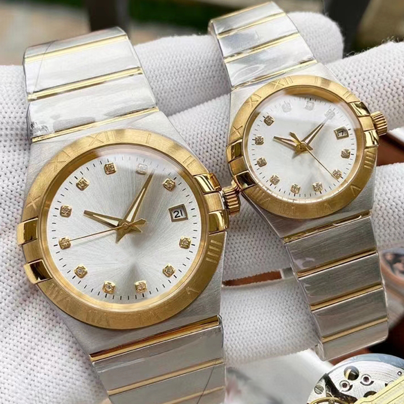 Luxury Womens Watch Designer Diamond Watch 38mm 28mm Automatic Mechanical Movement Watch 904L Stainless Steel Fashion Watch Women's Montre de Luxuse