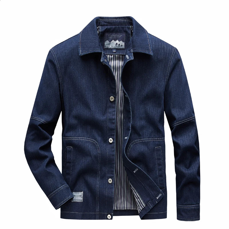Home>Products> American style retro denim jacket>Mens jacket 250401