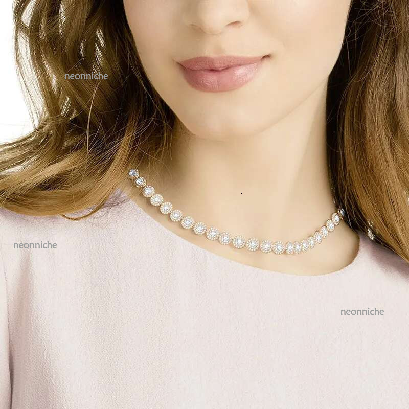 classic tennis bracelet for women plated sier gold necklace navy blue Austria crystal dia bracelets designer jewelry woman men gift