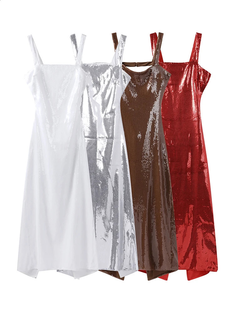 Sexy Square Neck Sling Long Dress Women Slim Sleeveless Backless Hollow Out Maxi Dresses 2025 Lady Party Christmas Gowns 250409
