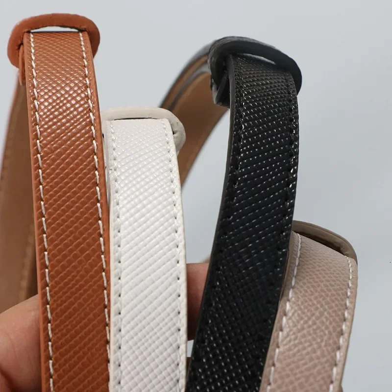 Adjustable Simple Leather Belt Womens Skirt Suit Waist Belt Sweater Waist Inning Versatile Minimalist Belt Home Love Lock Buckl 251111