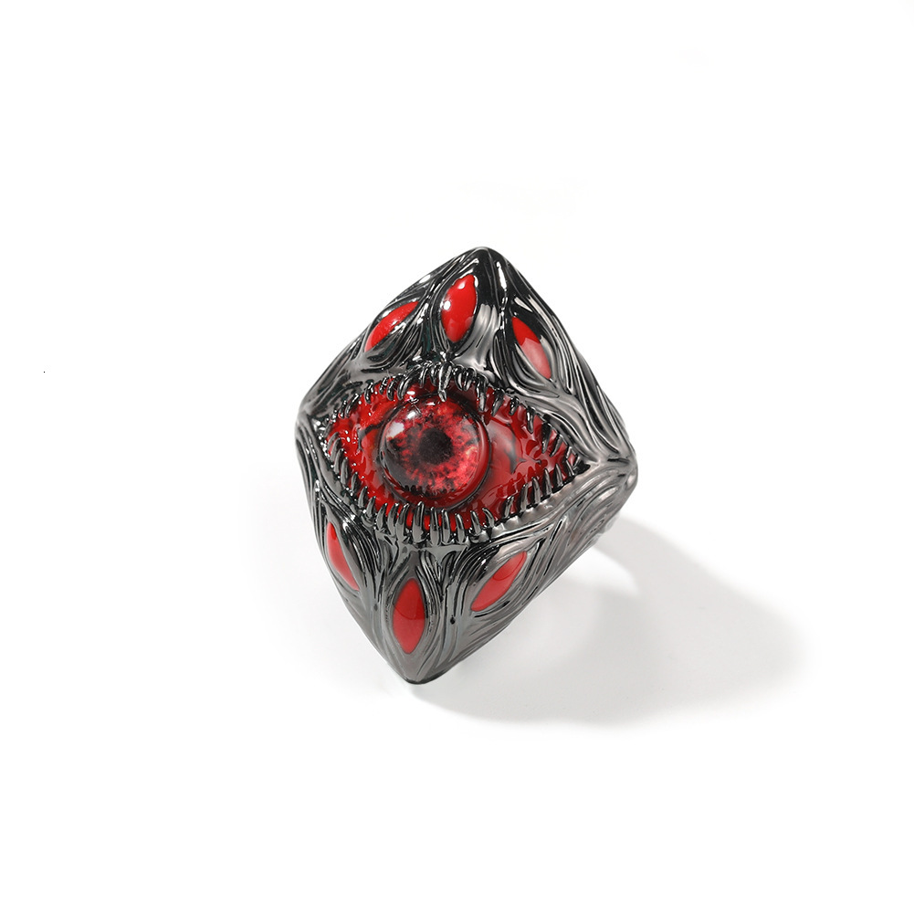 Niche design eye parasitic ring ins style high-end hip-hop fashion brand ring mens index finger ring