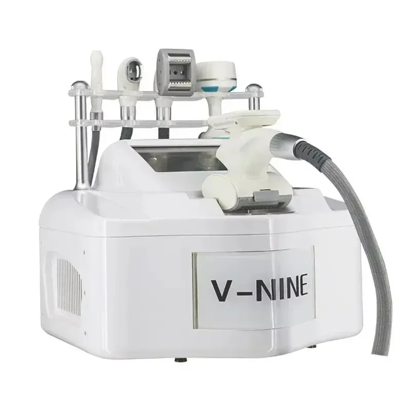 Portable V-Nine Vacuum Roller Massage System Physical Therapy Removal Skin Tightening Body Sculpting Machine