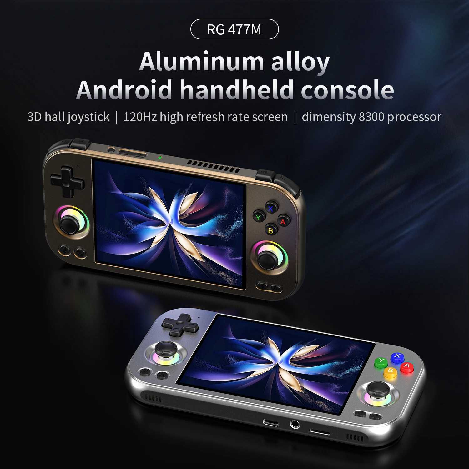 ANBERNIC RG477M Retro Handheld Game Video Player Console 47-inch LT OCA Android 14 WIFI 12G256G P 2 RG 477MM251111