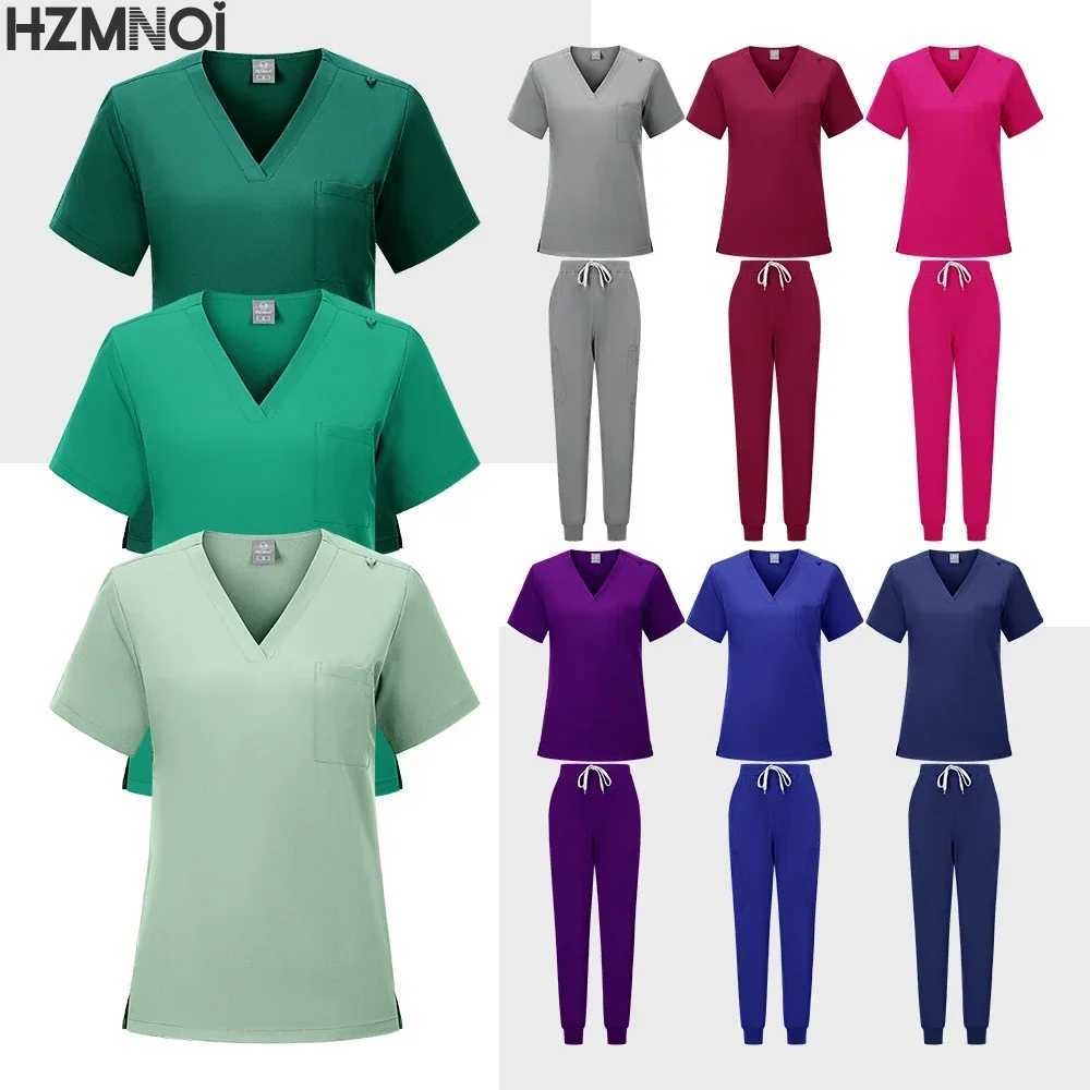 Hospital Nurse Suits Working Scrubs Set Operating Room Scrubs Medical Uniform Dental Surgery Medical Supplies Workwear X250410