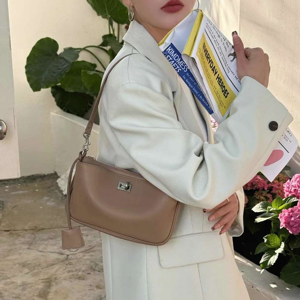 Motingsome Designer Bags Genuine Leather Bag Woman Fashion Spring Purses Crossbody Mini Tote Underarm Messenger Handbag