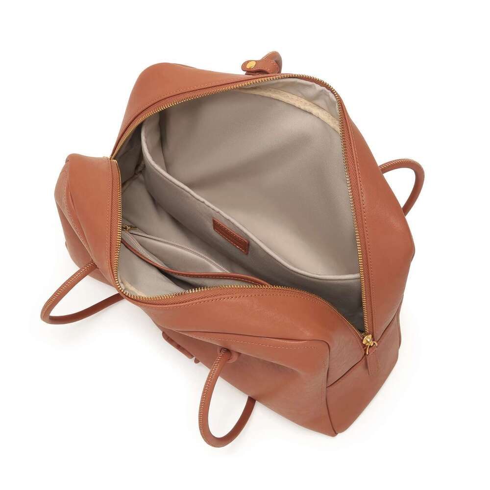 Designer Bag ITAMOOD Advanced Large-Capacity Retro Boston Fashionable Commuting Simple Bowg Bag Leather Shoulder Handbag