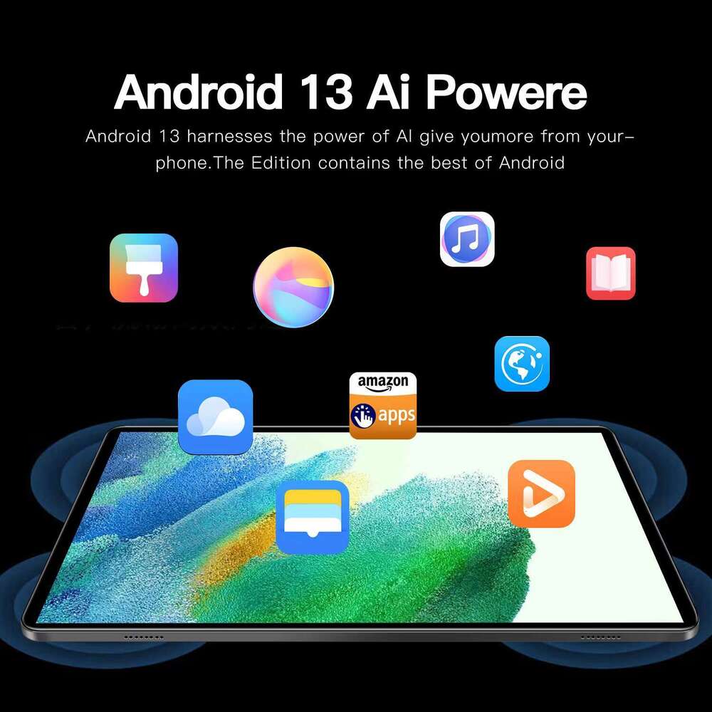 High Configuration 2025 MAX80 10.1" 5+13MP Wifi Calg Ordinateur Portable 2-in-1 Android 13 Educational Tablet PC