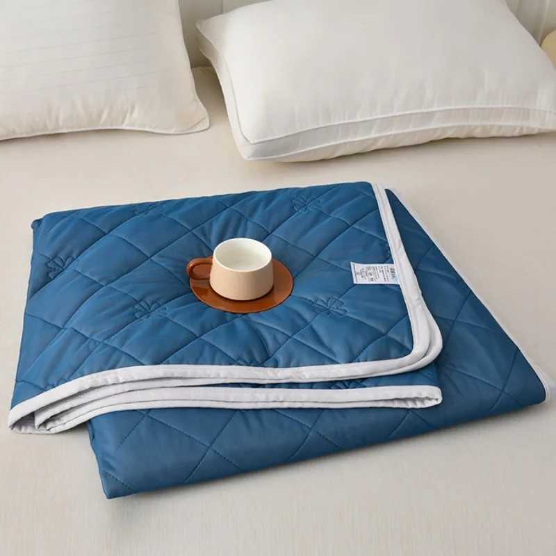 Blanket 2025 new solid color ice cream cool silk summer quilt cool summer single summer quilt feel comfortable C251111