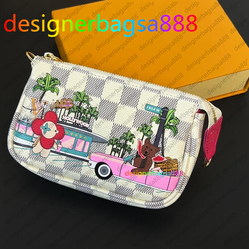 TOP Designer bag Fashion women's leather crossbody bag old flower chain handbag letter striped luxury half moon bag handbag crossbody bag Hobo bag luxury purse 7A