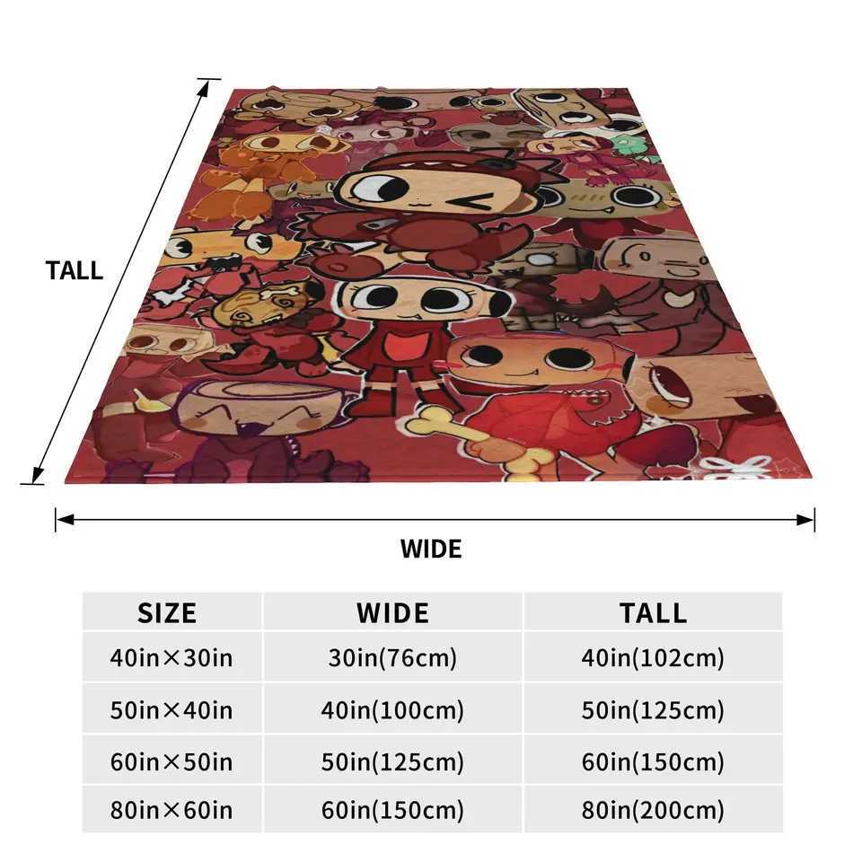 Dandys Game World Poster Gallery Prints Plush Blanket Flannel Throw Blanket For Couch Chair Sofa Bed Super Warm Bedspread Gift C251111